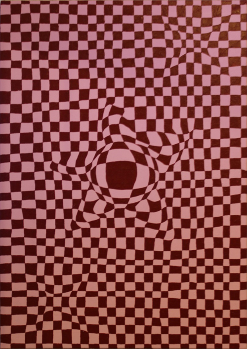 * Stern, 50x70cm Acryl auf Leinwand